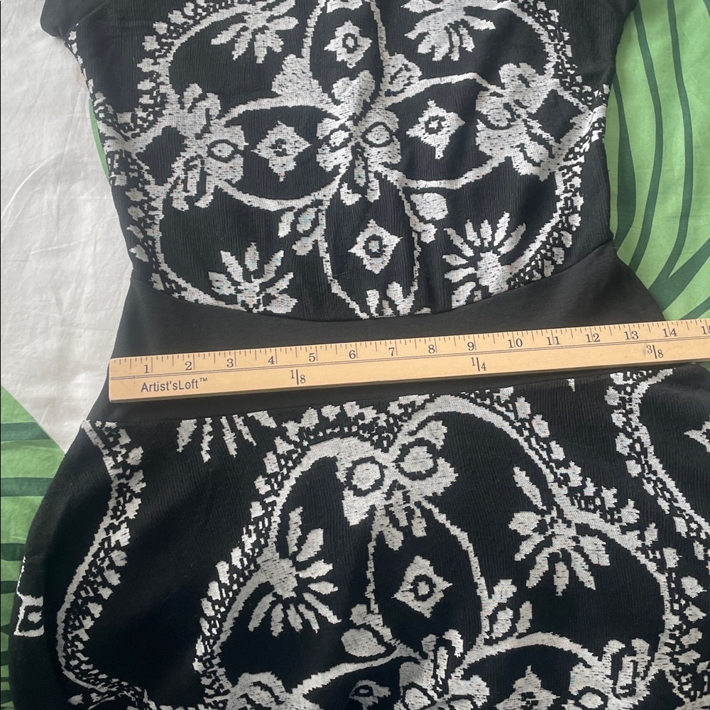 Desigual Black and White Dress - Picture 6 of 6
